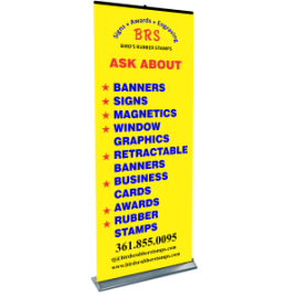 Deluxe Retractable Banner Stand