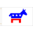 3' x 5' Democrat Flag