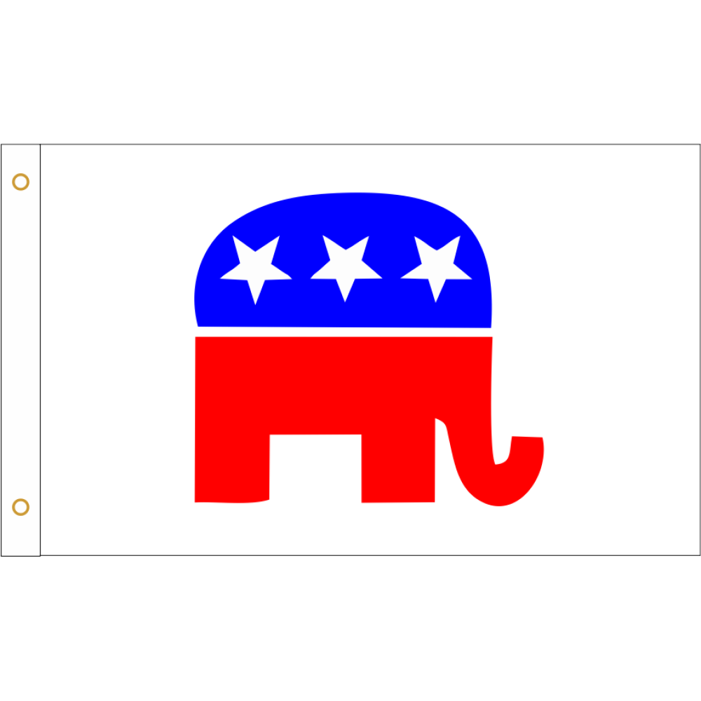 3' x 5' Republican Flag