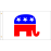 3' x 5' Republican Flag
