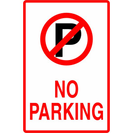 No Parking Sign