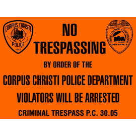 No Trespassing Sign