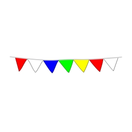 Pennants Assorted Colors 120"
