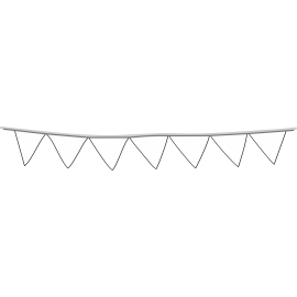 Pennants White