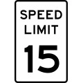 Speed Limit Sign - 10