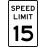Speed Limit Sign