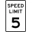 Speed Limit Sign